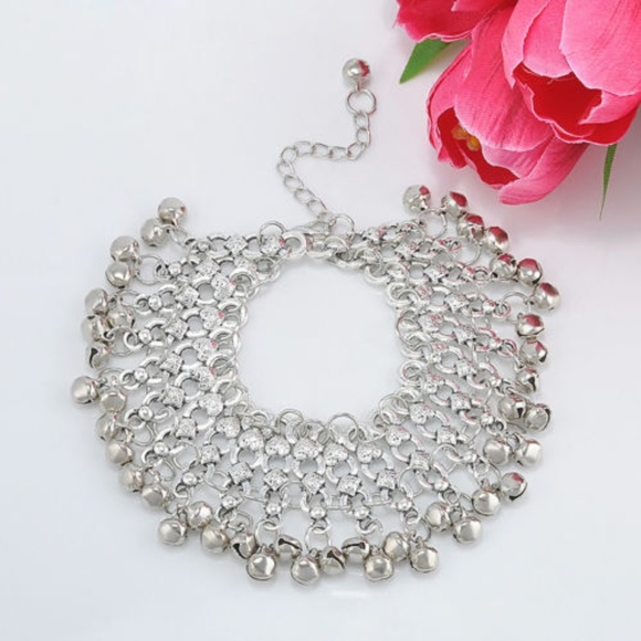 BOHO SILVER ANKLET - Picture 3 of 4